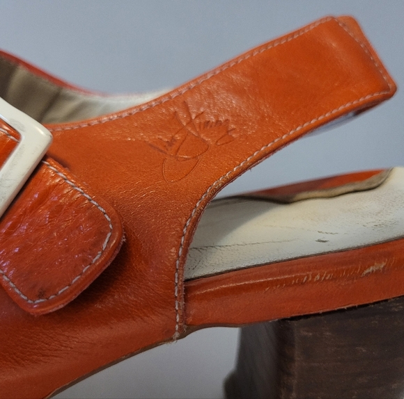 Fluevog Operetta Fiorenza Slingbacks , Size 10 - Picture 6 of 11